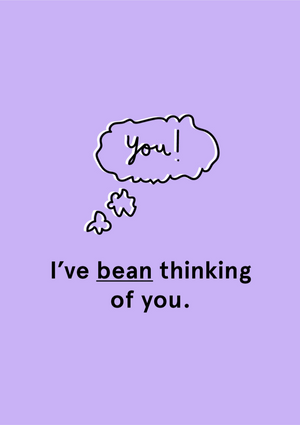 Card 1 (Bean Thinking)